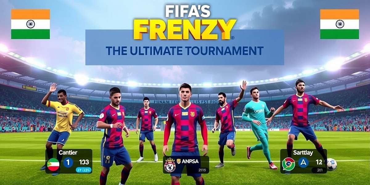 Regional Content in India's FIFA Frenzy Regional tournament match in India's FIFA Frenzy showing local stadiums and team kits