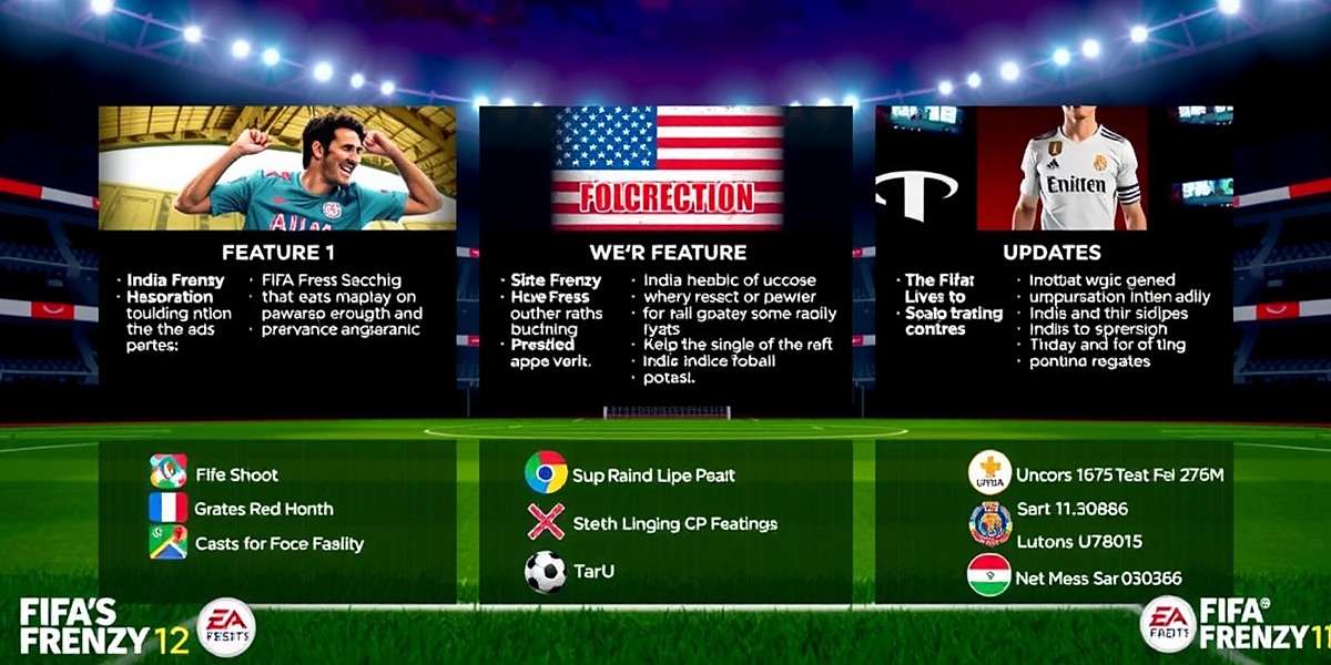 Future of India's FIFA Frenzy Concept art showing upcoming features and updates for India's FIFA Frenzy